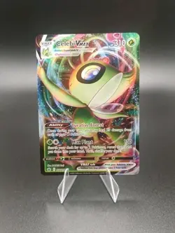 Pokemon TCG Celebi VMAX Chilling Reign 008/198 Holo Ultra Rare - Image 1