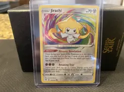 NEAR MINT Pokemon TCG Jirachi Vivid Voltage 119/185 Amazing Rare Holo English - Image 3