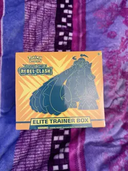 Pokemon Sword and Shield Rebel Clash Elite Trainer Box Sealed 820650807008 - Image 1