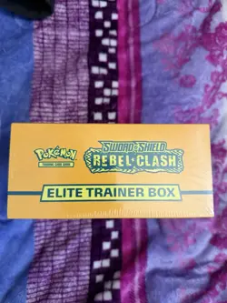 Pokemon Sword and Shield Rebel Clash Elite Trainer Box Sealed 820650807008 - Image 2