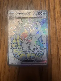 Pokemon Scarlet & Violet Gyrados EX 225/198 Ultra Rare Near Mint Condition - Image 1