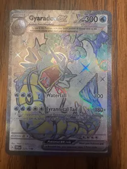 Pokemon Scarlet & Violet Gyrados EX 225/198 Ultra Rare Near Mint Condition - Image 2