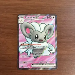 Cinccino ex 105/086 Ultra Rare. Pokemon TCG - Me04: Chaos Rising NM - Image 1