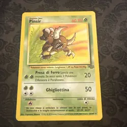Pokemon Italian Pinsir Non Holo Rare Vintage 25/64 Jungle Set - Image 1
