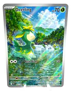 Deerling 091/086 - White Flare - Illustration Rare - Pokemon - NM - Image 1