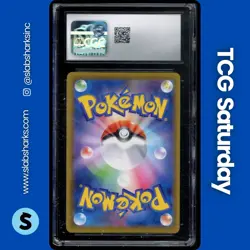 2021 POKEMON EEVEE HEROES JAPANESE #074 VAPOREON V CGC 10 - Image 2