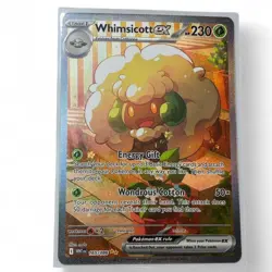 Pokemon TCG Whimsicott EX 165/086 Scarlet Violet White Flare - Image 2