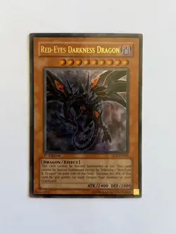 Red-Eyes Darkness Dragon SD1-EN001 Structure Deck: Dragon's Roar 1st Edition - Image 1