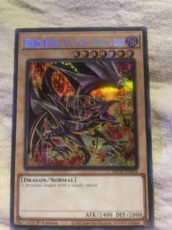 Konami Yu-Gi-Oh! Red-Eyes Black Dragon Secret Rare Foil 1st Ed MP24-EN054 - Image 1