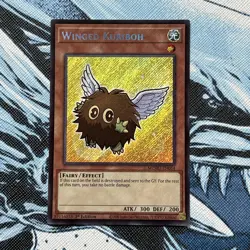 Yugioh Winged Kuriboh MZMU-EN064 Secret Rare 1st Edition NM - Image 1