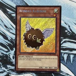 Yugioh Winged Kuriboh MZMU-EN064 Secret Rare 1st Edition NM - Image 2