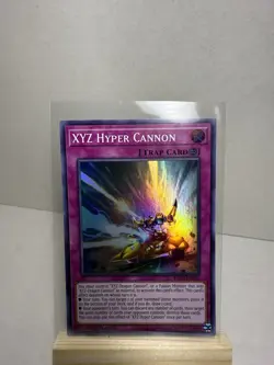 Yu-Gi-Oh! XYZ Hyper Cannon KICO-EN010 King's Court 1st Edition Super Rare Trap - Image 1