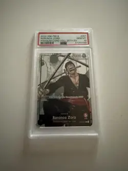 2023 One Piece Premium Card Collection 25th Edition #001 Roronoa Zoro Psa10 - Image 1