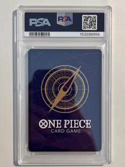 ONE PIECE FIVE ELDERS 2025 OP13-CARRYING ON HIS WILL 082 ALTERNATE ART PSA 10 - Image 2