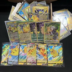 Huge Box Pokemon Card Collection Vintage Holos Pikachu LOT Full Arts - Image 1