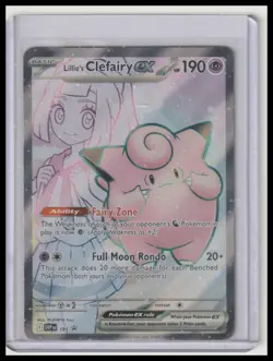 SV: Scarlet & Violet Promo Cards #195 Lillie's Clefairy ex - Image 1