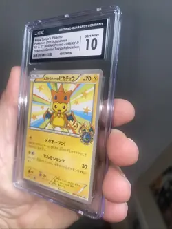 Mega Tokyo's Pikachu 098/XY-POKEMON Japanese Promo Card Cgc 10 - Image 3