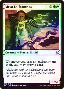 Mesa Enchantress FOIL Eternal Masters PLD White Uncommon MAGIC CARD ABUGames - Image 1