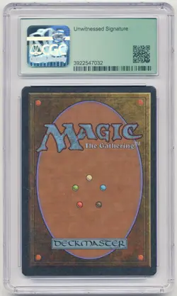 Graded Signed Boris Devilboon CGC 9 MINT Legends Artist Jesper Myrfors MTG Magic - Image 2