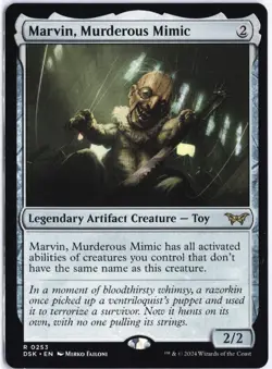 Marvin, Murderous Mimic R Duskmourn: House of Horror 253 NM - Image 1