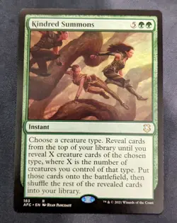Kindred Summons Commander: Adventures in the Forgotten Realms Regular - Image 1