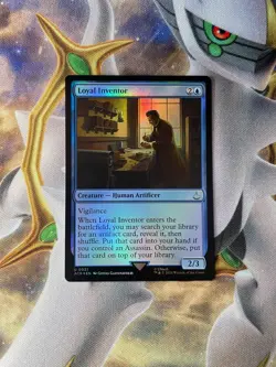 Loyal Inventor (foil) Assassin's Creed MTG - NM+ 21 - Image 1