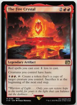 MTG - The Fire Crystal Final Fantasy Regular NM Pack Fresh - Image 1