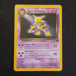 WotC Dark Alakazam 18/82 Team Rocket Holo Rare Unlimited English 2000 - Image 1