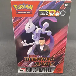 Pokemon TCG - Destined Rivals - Build And Battle Box new and sealed - Image 1