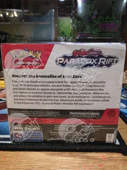 Pokemon Scarlet & Violet - Paradox Rift Booster Box With Acrylic Case 820650863998 - Image 4