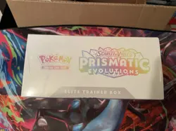 Pokemon Scarlet and Violet Prismatic Evolutions Elite Trainer Box New - Image 3