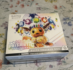 Sealed. The Pokemon Scarlet and Violet Prismatic Evolutions Elite Trainer Box - Image 1