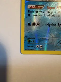 Vaporeon 22/98 Uncommon Ancient Origins Pokemon Reverse Holo NM - Image 2