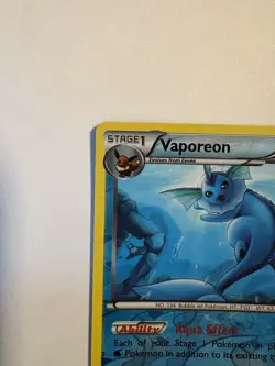 Vaporeon 22/98 Uncommon Ancient Origins Pokemon Reverse Holo NM - Image 5
