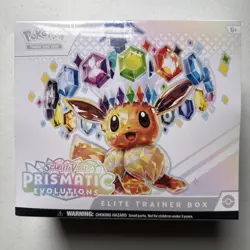 Prismatic Evolutions Elite Trainer Box: Pokemon - ETB - New & Sealed - Image 1