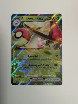 Pokemon TCG Amoonguss EX 011/159 S&V: Journey Together Double Rare - Image 1