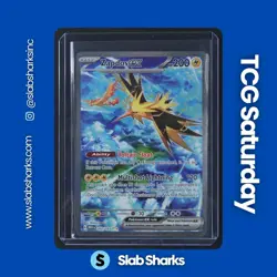 2023 POKEMON SV 151 #202/165 ZAPDOS EX SPECIAL ILLUSTRATION RARE - Image 1