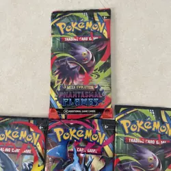 Pokemon TCG Mega Evolution Phantasmal Flames Packs 7 Pak Lot Brand New Very HOT - Image 4