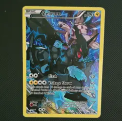 Pokemon TCG Zekrom XY76 XY Promo Full Art Holo Basic 120 HP EN 2015 - Image 1