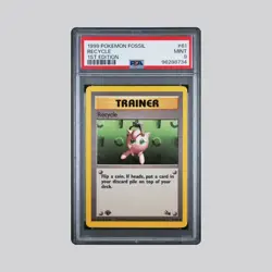 1999 POKEMON FOSSIL 1ST EDITION - #61 RECYCLE PSA 9 - Image 1