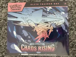 Pokemon Chaos Rising Elite Trainer Box & Two Extra Booster Packs Factory Sealed - Image 2