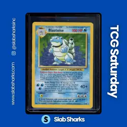 1999 POKEMON UNLIMITED #2/102 BLASTOISE SET RARE HOLO - Image 1