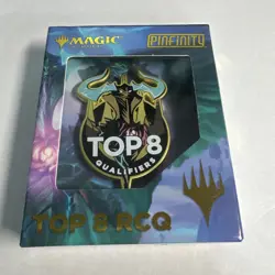 Pinfinity Top 8 July 2025 RCQ Nicol Bolas Magic The Gathering Pin - Image 1
