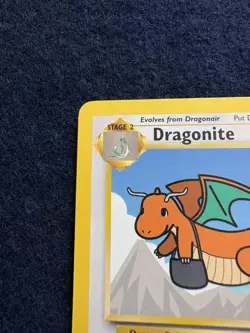 Dragonite Pokemon The First Movie 1999 Wizards of the Coast Black Star Promo #5 - Image 3
