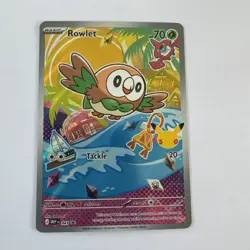 Pokemon First Partner Illustration Collection Series 1 Alola Starters Promo Set - Image 2