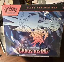Pokemon Mega Evolution Elite Trainer Box Chaos Rising Sealed Ready To Ship 🔥🔥 - Image 1
