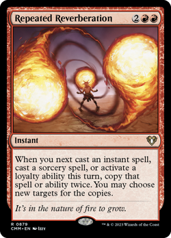 Repeated Reverberation [Commander Masters] Magic MTG - Image 1