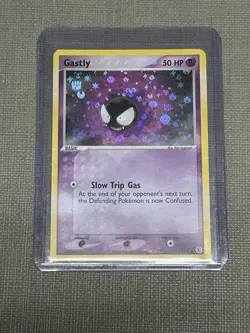 Pokemon TCG FireRed & LeafGreen #63/112 Gastly Reverse Holo LP Vintage 2004 - Image 3
