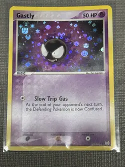 Pokemon TCG FireRed & LeafGreen #63/112 Gastly Reverse Holo LP Vintage 2004 - Image 5