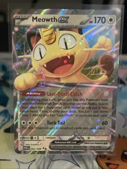 Pokemon TCG Meowth Ex Perfect Order 062/088 English Nm Near Mint Condition - Image 3